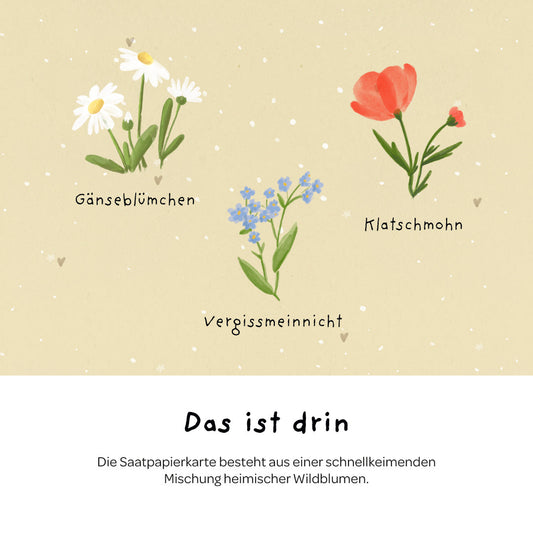 Grußkarte - Du bist unentbeerlich