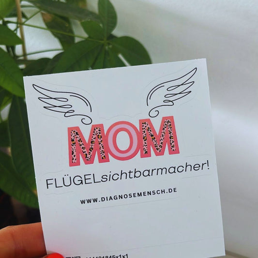 Sticker "Flügel Mom" - Best Buddy