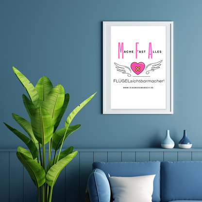 Poster 20x30 cm "MFA" - Best Buddy