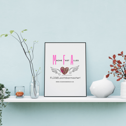 Poster 20x30 cm "MFA" - Best Buddy