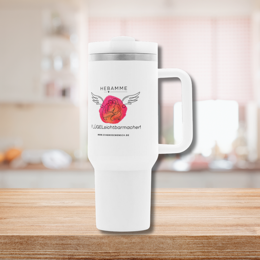 Thermobecher BIG 1,2 L "Flügel Hebamme" - Best Buddy