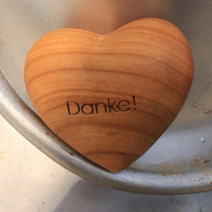 Handschmeichler - Holzherz DANKE