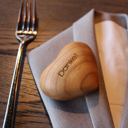 Handschmeichler - Holzherz DANKE