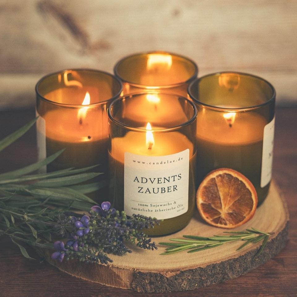 Adventszauber – Deine natürliche Duftkerze für stimmungsvolle Adventsabende